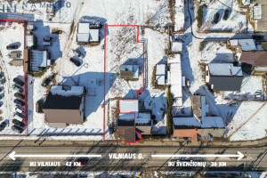 Parduodamas namas Vilniaus g., Pabradės m., Švenčionių r. sav., 60 m2 ploto, 2 aukštai 15