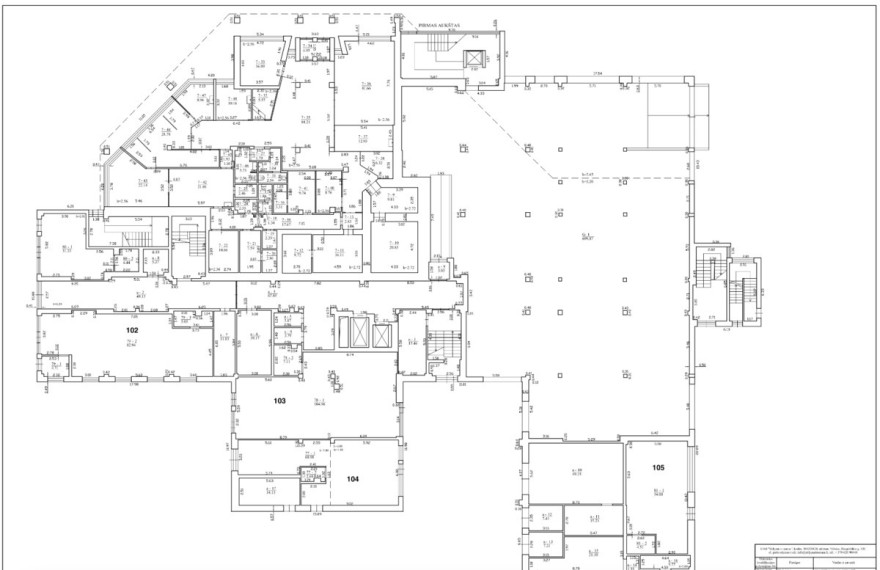 Parduodamos administracinės, kitos paskirties, paslaugų, prekybos patalpos Laisvės pr., Viršuliškės, Vilniaus m., Vilniaus m. sav., 112.07 m2 ploto 48