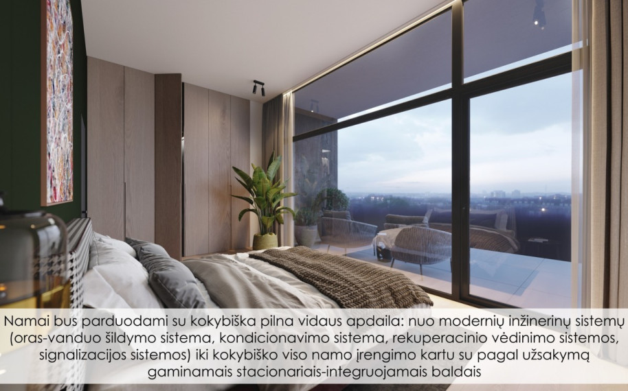 Parduodamas namas Rukainių g., Kalnėnai, Vilniaus m., Vilniaus m. sav., 210 m2 ploto, 2 aukštai 3