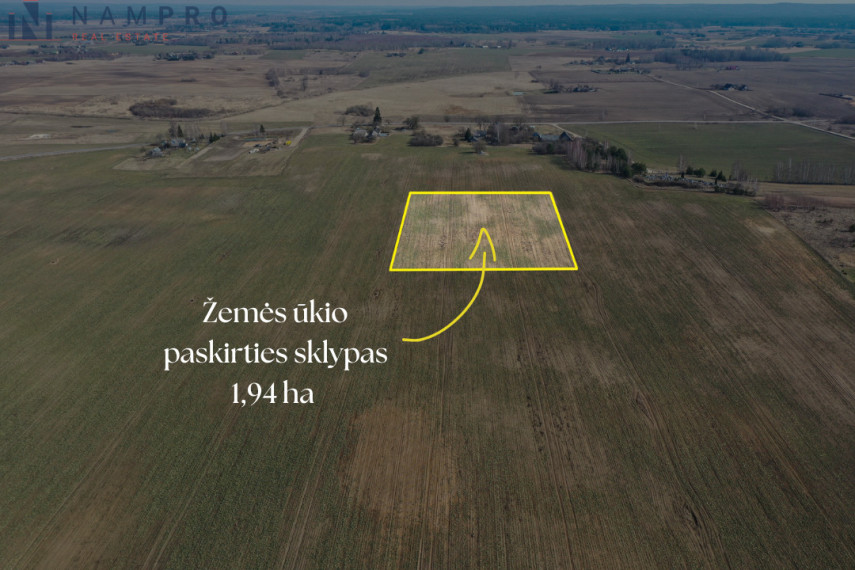 Parduodamas sklypas Vilniaus r. sav., Juodalaukio k., Upės, 194 a ploto 2