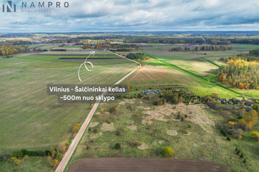 Parduodamas sklypas Galinių g., Beržiškių k., Vilniaus r. sav., 51 a ploto 3