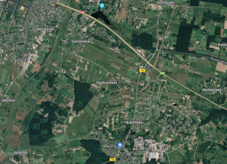 Parduodamas  sklypas Daržininkų k., Vilniaus r. sav., 15 a ploto