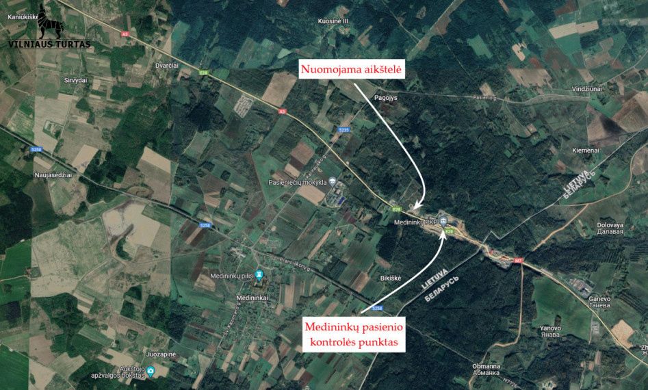 Nuomojamas sklypas Medininkų k., Vilniaus r. sav., 450 a ploto 2