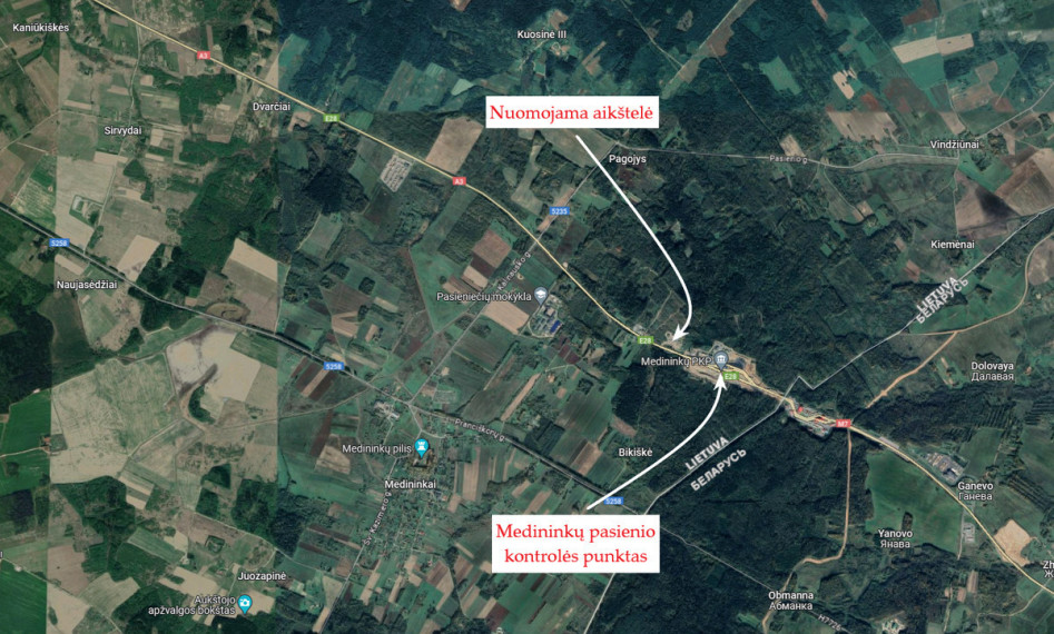 Nuomojamas sklypas Medininkų k., Vilniaus r. sav., 450 a ploto 2