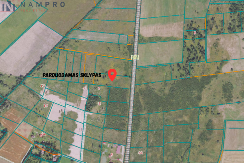 Parduodamas sklypas Lukšinės k., Vilniaus r. sav., 83 a ploto 6