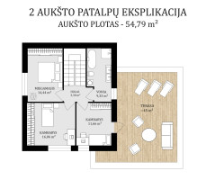 Parduodamas namas Kelmijos Sodų 85-oji g., Salininkai, Vilniaus m., Vilniaus m. sav., 157.44 m2 ploto, 2 aukštai 11