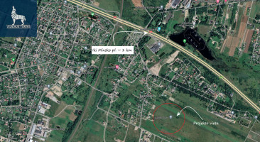 Parduodamas namas Vilniaus r. sav., Daržininkų k., Ugniažolių g., 147.53 m2 ploto, 1 aukštai 21