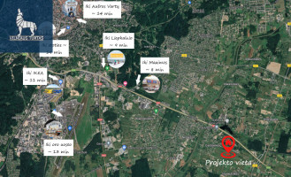 Parduodamas namas Vilniaus r. sav., Daržininkų k., Ugniažolių g., 147.53 m2 ploto, 1 aukštai 22