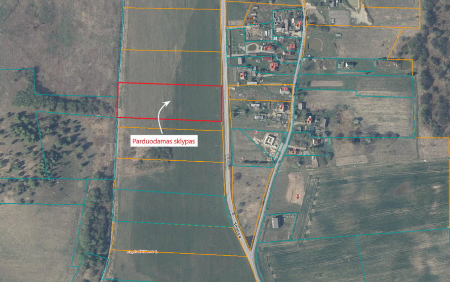 Parduodamas sklypas Kapitulščiznos k., Vilniaus r. sav., 81.51 a ploto 4