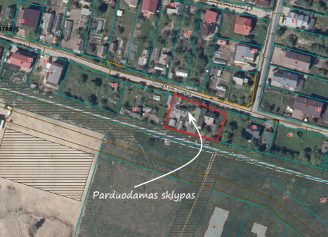 Parduodamas kitos paskirties sklypas Gurių Sodų 27-oji g., Pavilnys, Vilniaus m., Vilniaus m. sav., 7.6 a ploto
