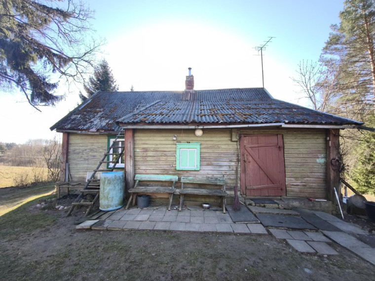 Parduodamas namas Degučių k., Zarasų r. sav., 68 m² ploto 3 kambariai 4