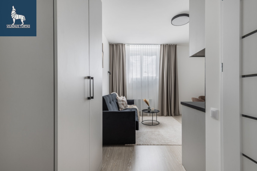 Parduodamas butas Studentų g., Žvėrynas, Vilniaus m., Vilniaus m. sav., 21.65 m2 ploto, 1 kambariai 3