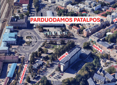 Parduodamos  patalpos V. Šopeno g., Senamiestis, Vilniaus m., Vilniaus m. sav., 139 m2 ploto