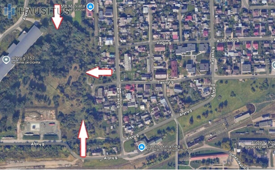 Parduodamas sklypas Alyvų g., , Panevėžyje, 10 a ploto 2