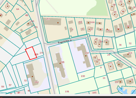 Parduodamas sklypas Kryžiokų k., Vilniaus m. sav., 6.00 a ploto