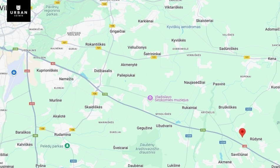 Parduodamas sklypas šalia Vaičios upelio, nuostabiame pušyne Šinkalaukio k., 2,82 hektaro 16