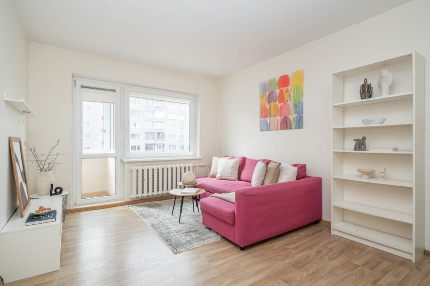 Parduodamas butas Musninkų g., Šeškinė, Vilniaus m., Vilniaus m. sav., 50 m2 ploto, 2 kambariai 3