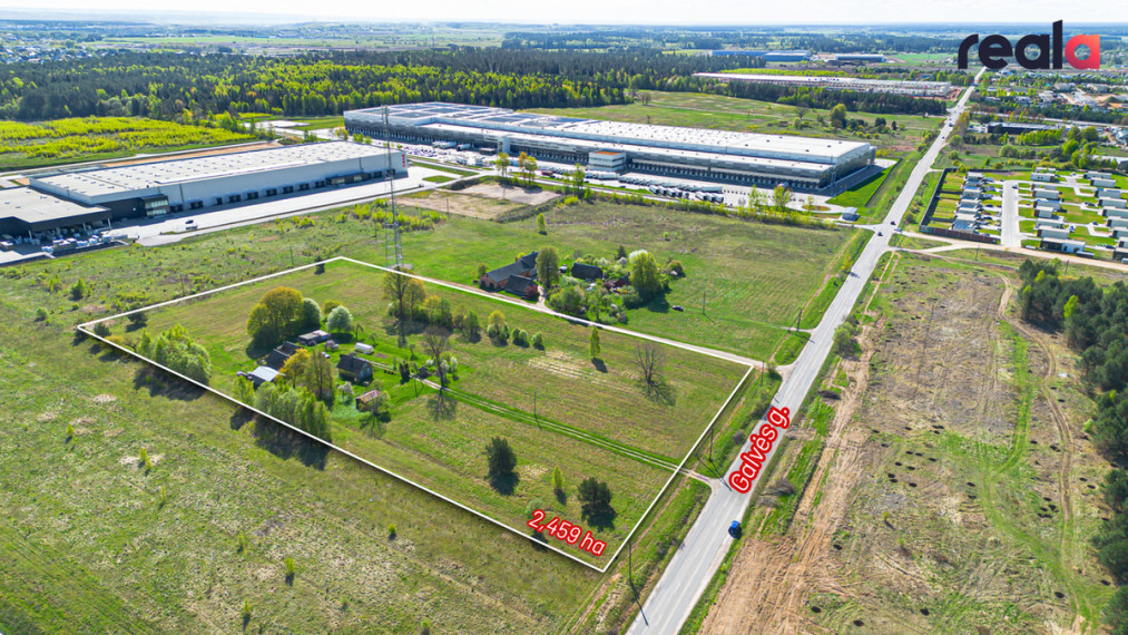 Parduodamas sklypas Galvės g., Trakų Vokėje, Vilniuje, 2,459 ha ploto 3