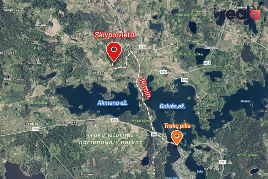 Parduodamas sklypas Bražuolės k., 190 a ploto 5