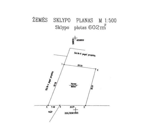 Parduodamas sklypas Ulėnų g., Kalnėnai, Vilniaus m., Vilniaus m. sav., 6.02 a ploto 5
