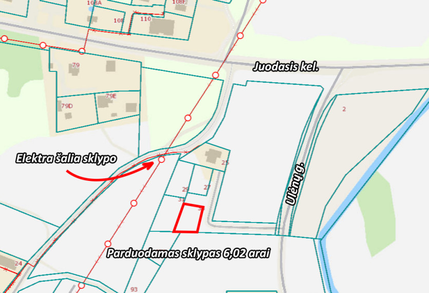Parduodamas sklypas Ulėnų g., Kalnėnai, Vilniaus m., Vilniaus m. sav., 6.02 a ploto 6