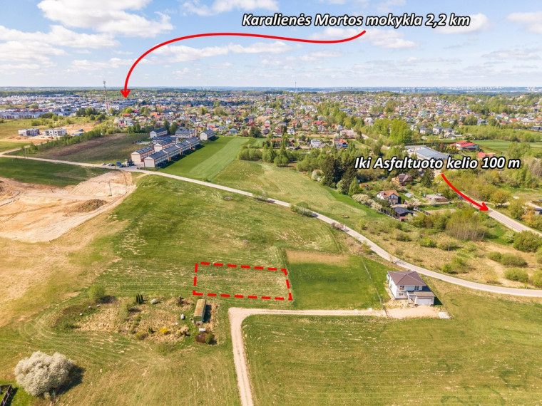 Parduodamas sklypas Ulėnų g., Kalnėnai, Vilniaus m., Vilniaus m. sav., 6.02 a ploto 1