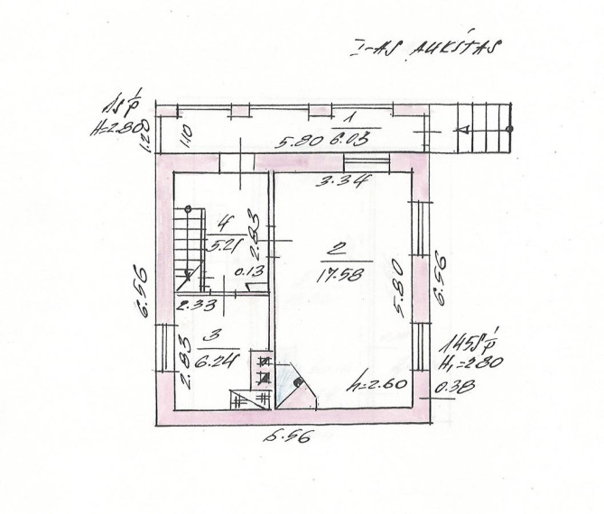Parduodamas namas Ramunės Sodų 6-oji g., Rėkyva, Šiaulių m., Šiaulių m. sav., 82.66 m² ploto 2 kambariai 35