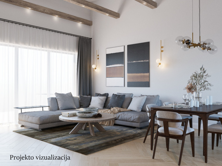 Parduodamas namas Vingių g., Pagiriai, Vilniaus m., Vilniaus m. sav., 134 m2 ploto, 1 aukštai 2