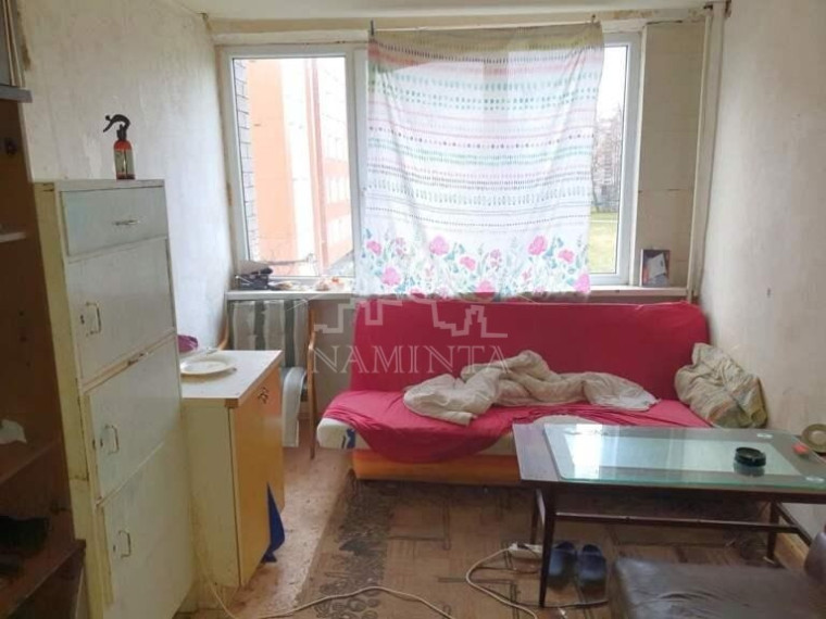 Parduodamas butas Šilutės pl., Rumpiškės, Klaipėdos m., Klaipėdos m. sav., 13 m2 ploto, 1 kambariai 4
