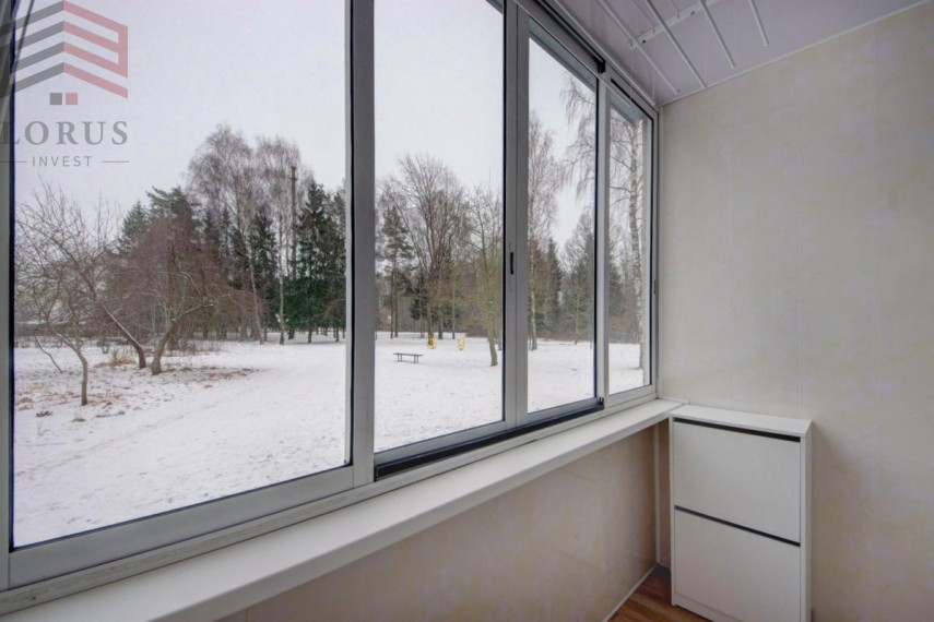 Parduodamas butas Geležinkeliečių g., Valčiūnų k., Vilniaus r. sav., 34.84 m2 ploto, 1 kambariai 6