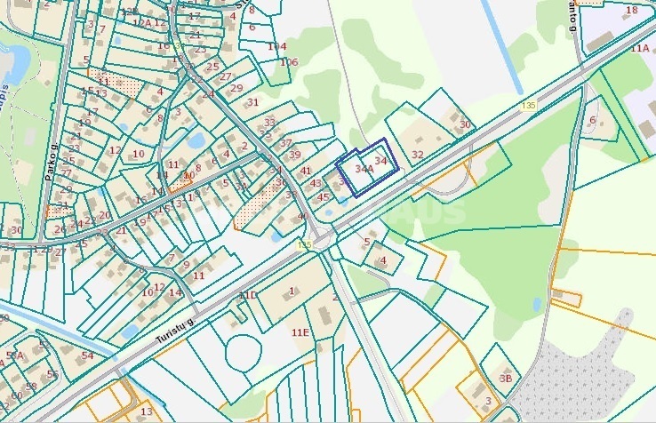 Parduodamas namų valdos paskirties sklypas Turistų g., Lazdijų m., Lazdijų r. sav., 30 a ploto 9