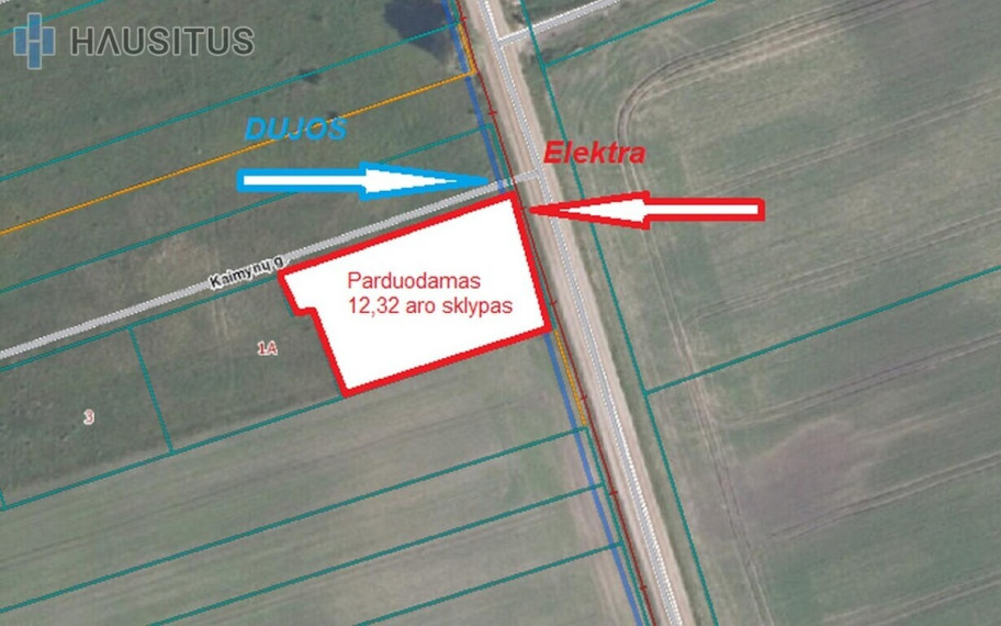 Parduodamas sklypas Kaimynų g., Stetiškių k., 12.32 a ploto 3