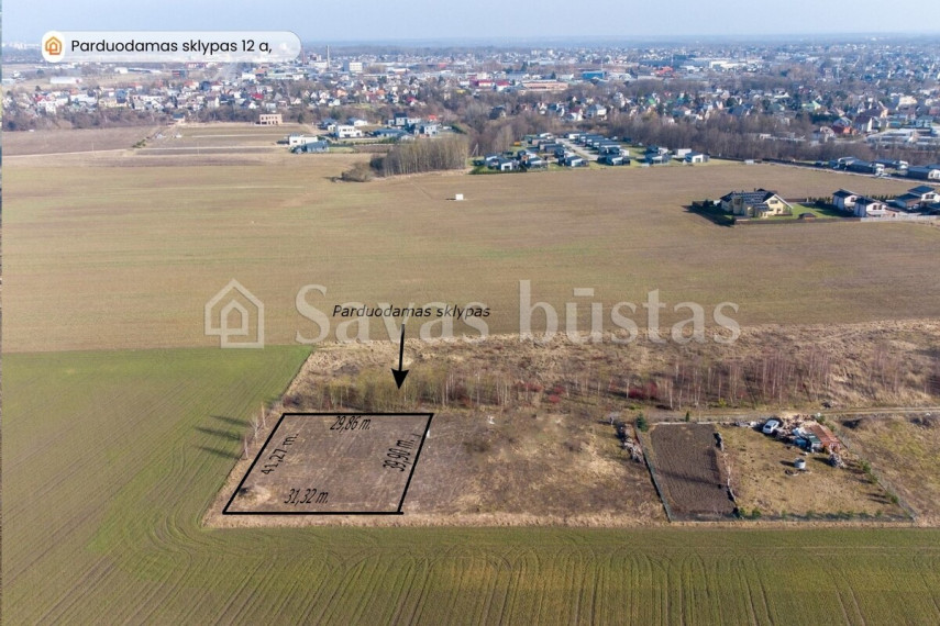 Parduodamas  sklypas Kauno m. sav., Kauno m., Aleksotas, Pagairės akl., 12 a ploto 3