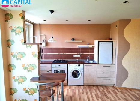 Parduodamas butas Sodų g., Mažeikių m., Mažeikių r. sav., 26.32 m2 ploto, 1 kambariai