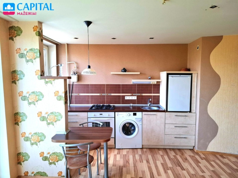 Parduodamas butas Sodų g., Mažeikių m., Mažeikių r. sav., 26.32 m2 ploto, 1 kambariai 1