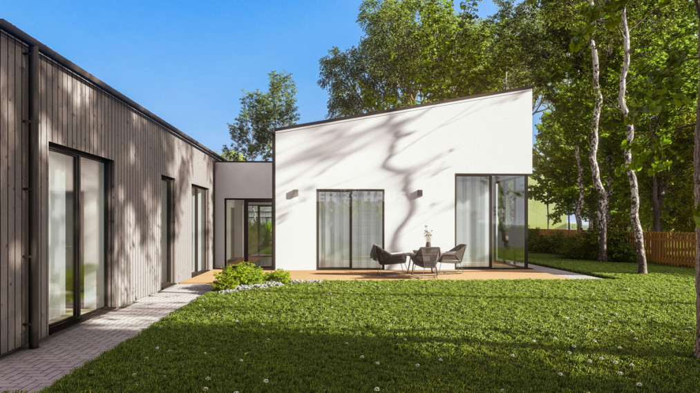 Parduodamas namas Tvenkinio g. , Ketvergių k., Klaipėdos r. sav., 140 m2 ploto, 1 aukštai 1