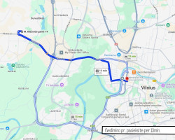 Parduodamas butas M. Mažvydo g., Pilaitė, Vilniaus m., Vilniaus m. sav., 62.52 m2 ploto, 3 kambariai 24