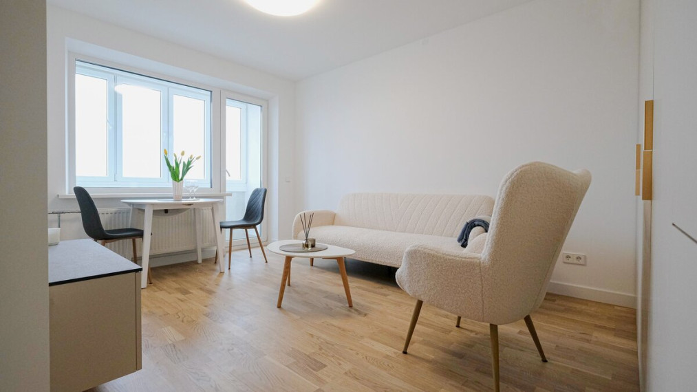 Parduodamas butas Justiniškių g., Justiniškės, Vilniaus m., Vilniaus m. sav., 35.52 m2 ploto, 2 kambariai 2