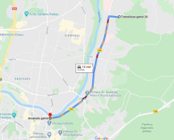 Nuomojamas butas Tverečiaus g., Antakalnis, Vilniaus m., Vilniaus m. sav., 17 m2 ploto, 1 kambariai 16