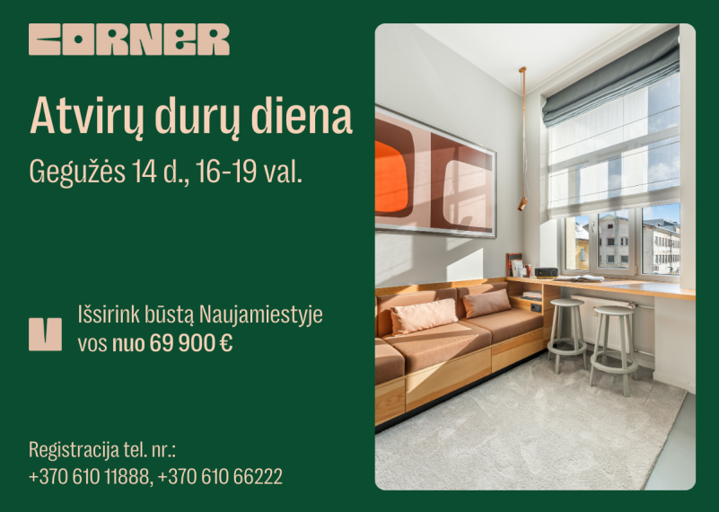 Parduodamas butas T. Ševčenkos g., Naujamiestis, Vilniaus m., Vilniaus m. sav., 17.69 m² ploto 1 kambarys 2
