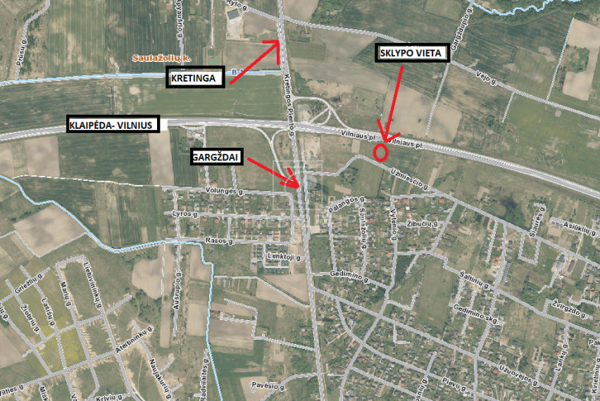 Parduodamas sklypas Gargždų m., Klaipėdos r. sav., 66 a ploto 1