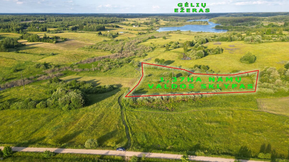 Parduodamas  sklypas Alaušų g., Balninkų mstl., Molėtų r. sav., 137 a ploto 2