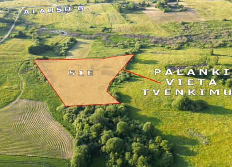 Parduodamas  sklypas Alaušų g., Balninkų mstl., Molėtų r. sav., 137 a ploto