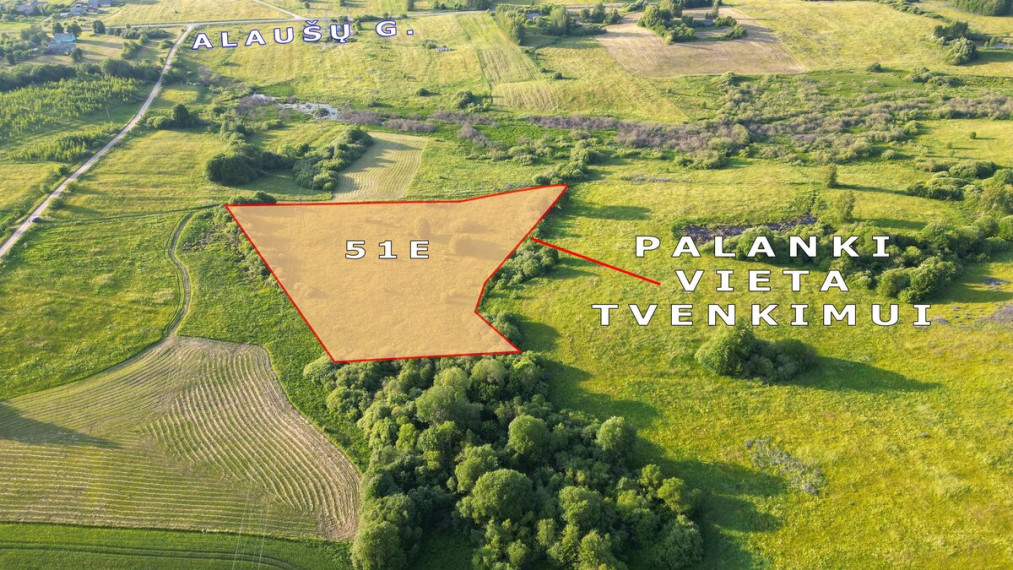 Parduodamas sklypas Alaušų g., Balninkų mstl., Molėtų r. sav., 137 a ploto 1