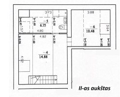 Parduodamas butas Mykolo Marcinkevičiaus g., Santariškės, Vilniaus m., Vilniaus m. sav., 90.65 m2 ploto, 4 kambariai 36