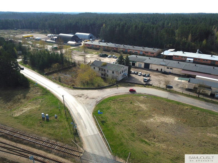 Parduodamos administracinės patalpos Geležinkelio g., Varėnos m., Varėnos r. sav., 463.5 m2 ploto 1