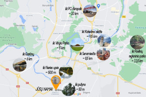 Parduodamas butas Ūmėdžių g., Žemieji Paneriai, Vilniaus m., Vilniaus m. sav., 58.59 m2 ploto, 2 kambariai 32
