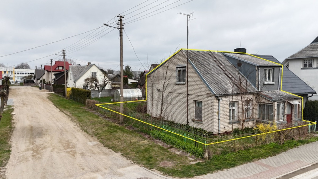 Parduodamas namas D. Poškos g., Tauragės m., Tauragės r. sav., 63.91 m2 ploto, 1 aukštai 4
