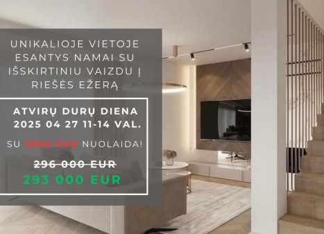 Parduodamas namas Grikienių k., Vilniaus r. sav., 127 m2 ploto, 2 aukštai