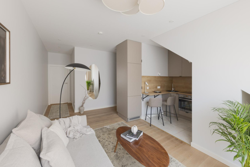 Parduodamas butas Polocko g., Užupis, Vilniaus m., Vilniaus m. sav., 42.00 m² ploto 2 kambariai 5